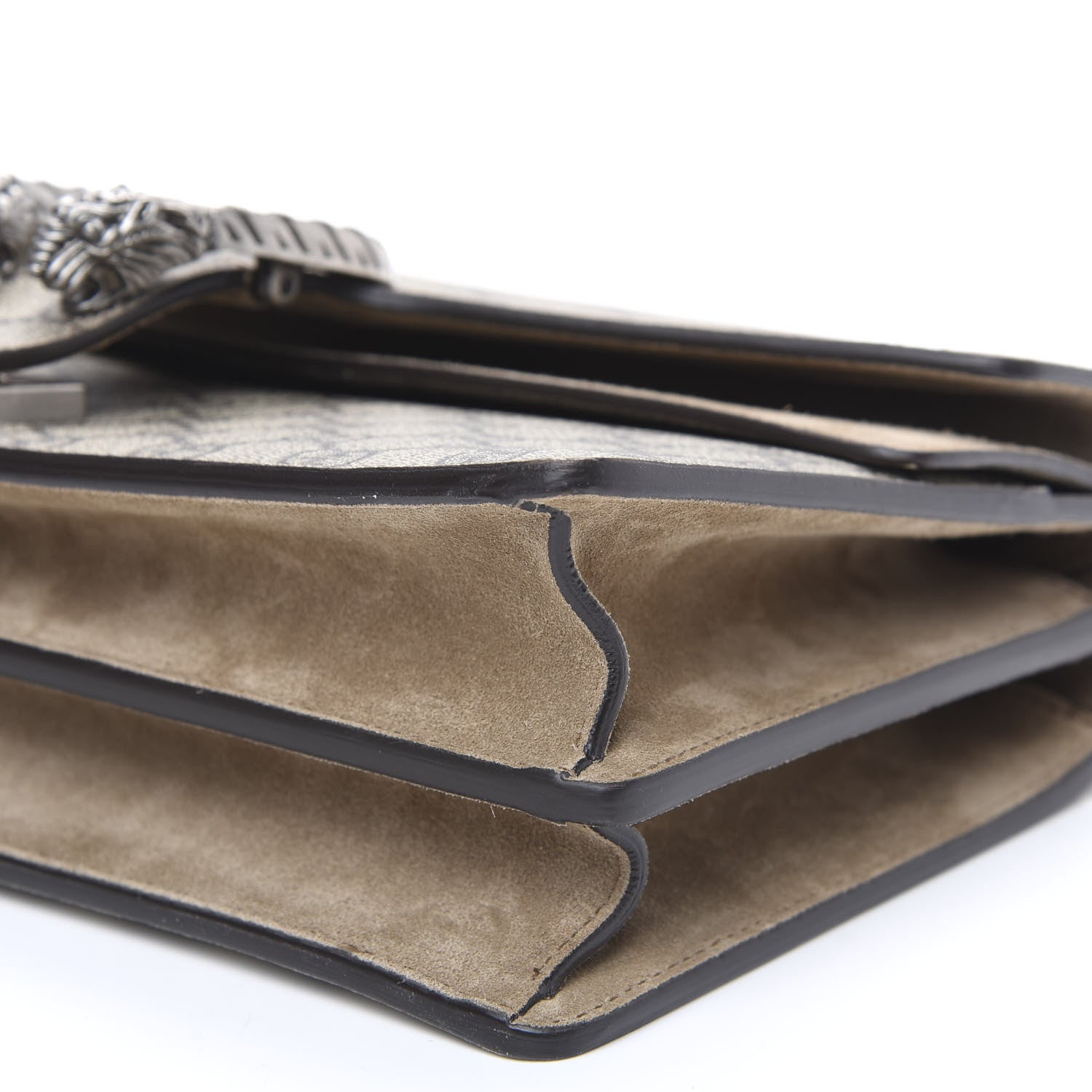Gucci GG Supreme Monogram Small Dionysus Shoulder Bag Taupe 9 of 10