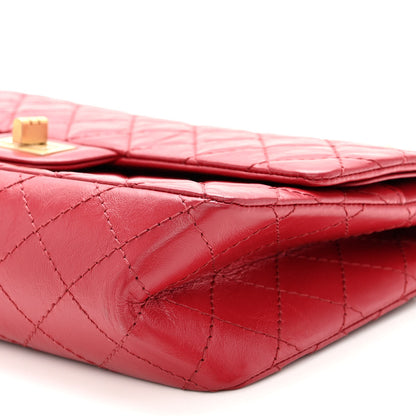 Chanel Aged Calfskin Quilted 2.55 Reissue 225 Flap Red 10 of 10