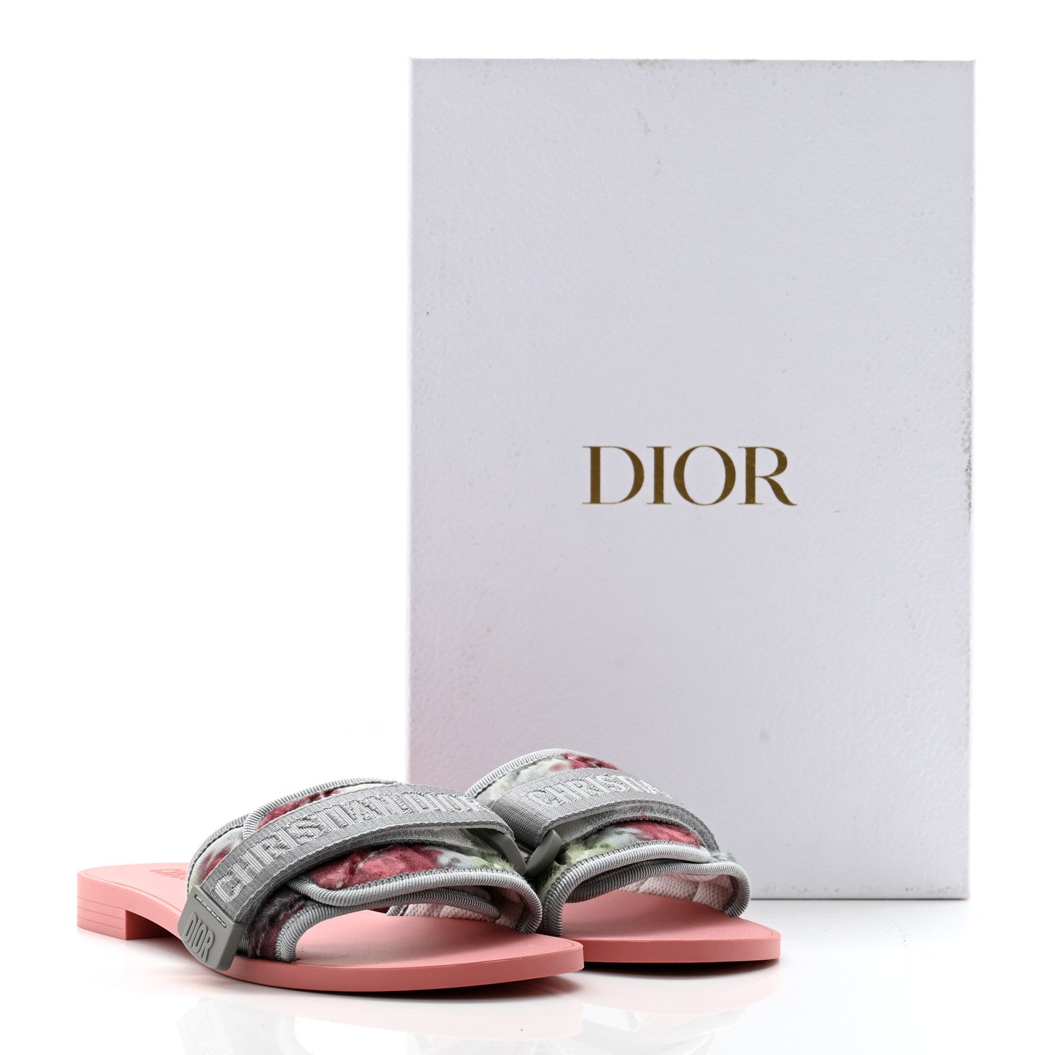 Christian Dior Canvas Nylon Camouflage Dio(r)evolution Mule Slide Sandals 36 Willow Green 9 of 9