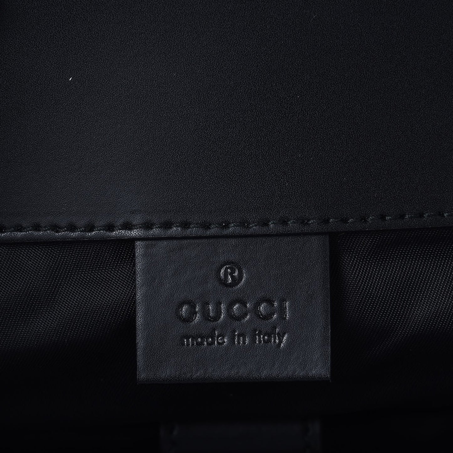 Soft GG Supreme Monogram Double Buckle Backpack Beige Black