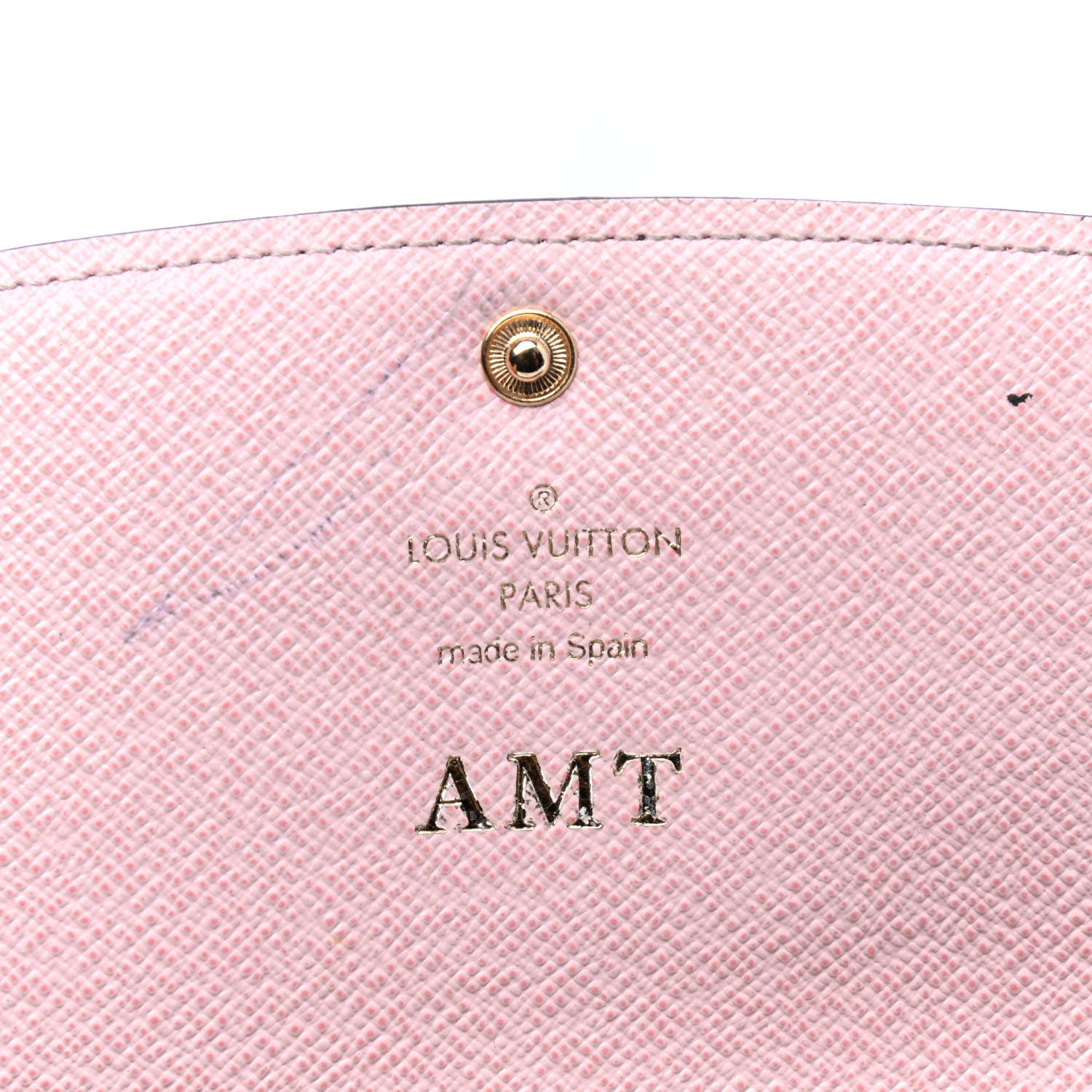 Louis Vuitton Monogram Emilie Wallet Rose Ballerine 4 of 5