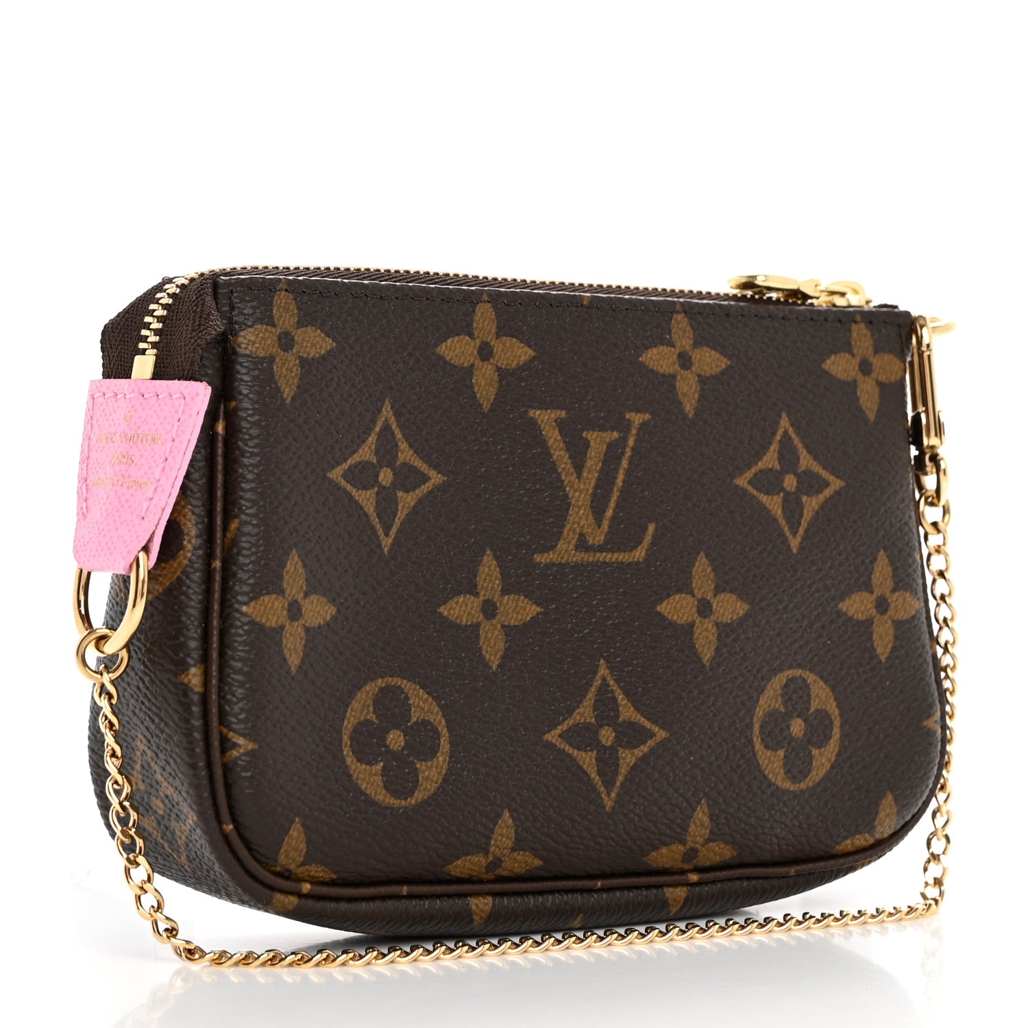 Louis Vuitton Monogram 2023 Christmas Animation Alpine Pochette Accessories Pink 3 of 7