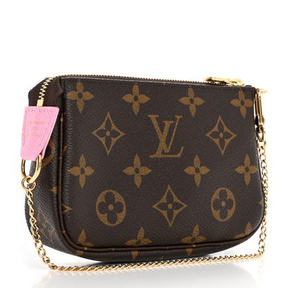 Louis Vuitton Monogram 2023 Christmas Animation Alpine Pochette Accessories Pink 3 of 7