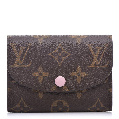 Louis Vuitton Monogram Rosalie Coin Purse Rose Ballerine 1 of 8