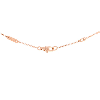 Van Cleef & Arpels 18K Rose Gold Sweet Alhambra Pendant Necklace 6 of 7