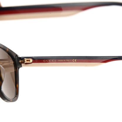 Gucci Acetate GG Web Sunglasses GG0848SK Tortoise 5 of 8