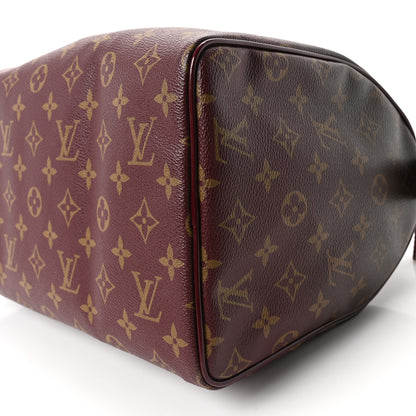Louis Vuitton Monogram Mirage Speedy 30 Bordeaux 9 of 9