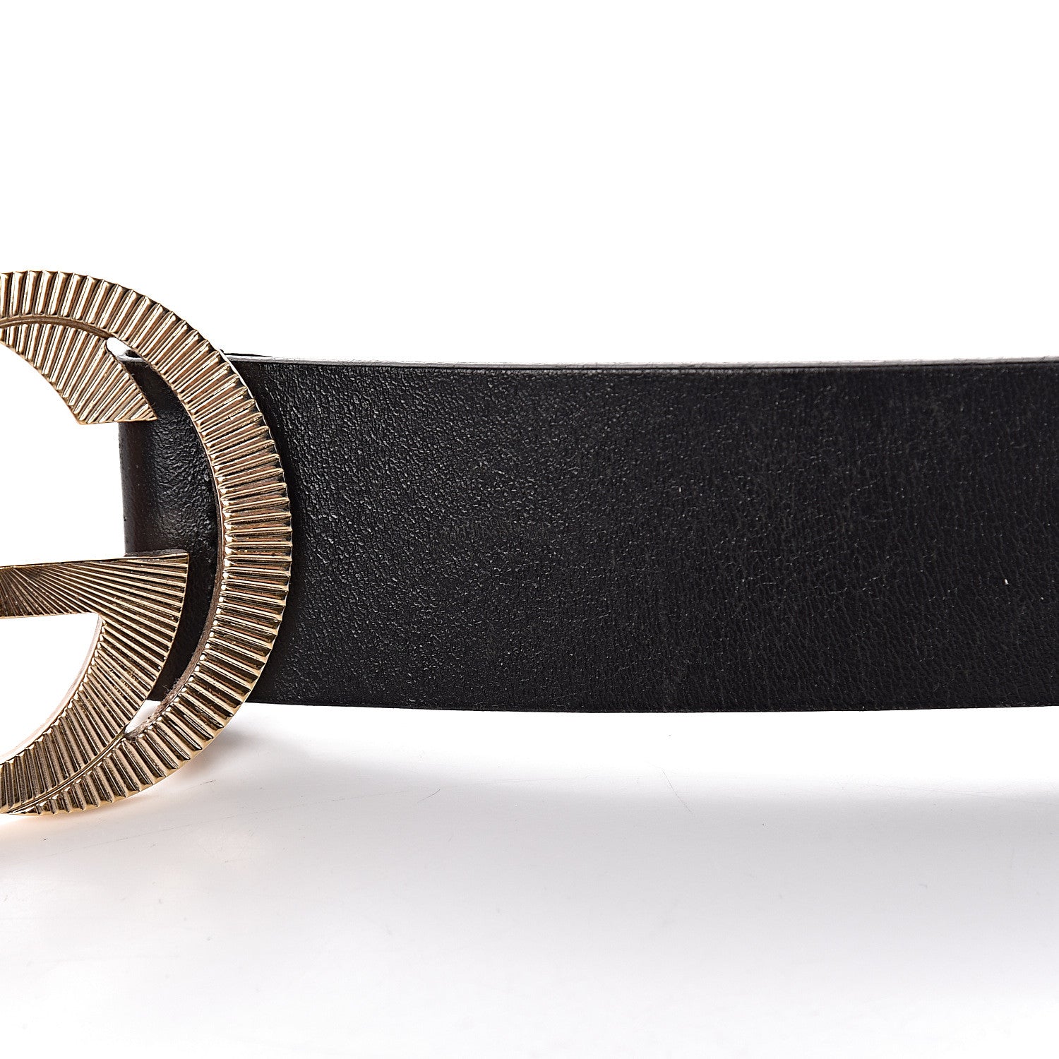 Gucci Calfskin Interlocking G Belt 90 36 Black 8 of 9