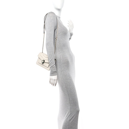 Bulgari Calfskin Serpenti Forever Small Crossbody Bag White Agate 2 of 11
