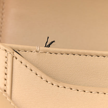 Saint Laurent Smooth Calfskin Small Solferino Satchel Ivory Natural 13 of 16