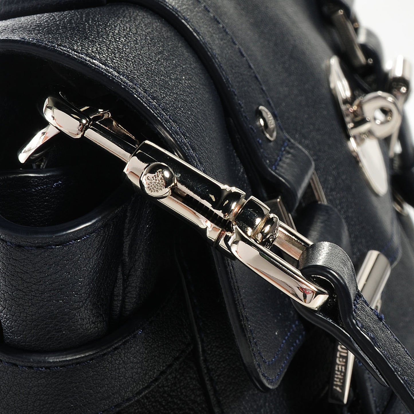 Polished Buffalo Alexa Satchel Midnight Blue