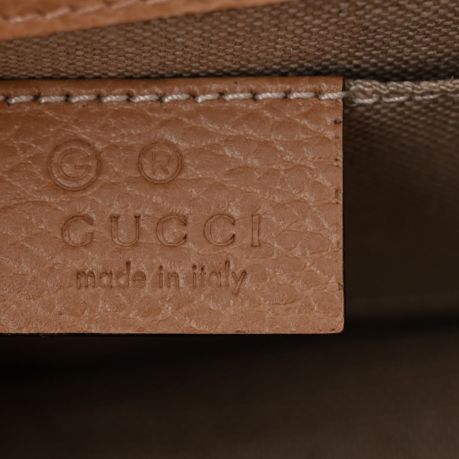 Gucci Dollar Calfskin Small Interlocking G Shoulder Bag Camelia 6 of 10