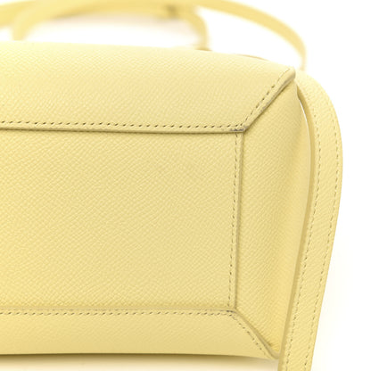 Celine Grained Calfskin Nano Belt Bag Citrus 9 of 11