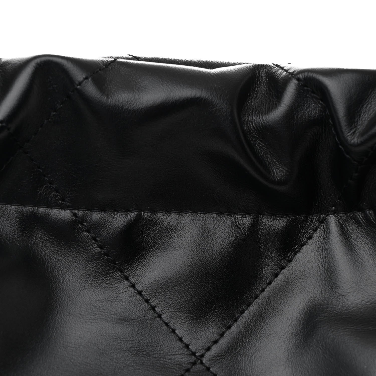 Chanel Shiny Calfskin Quilted Small Chanel 22 Black 10 of 12