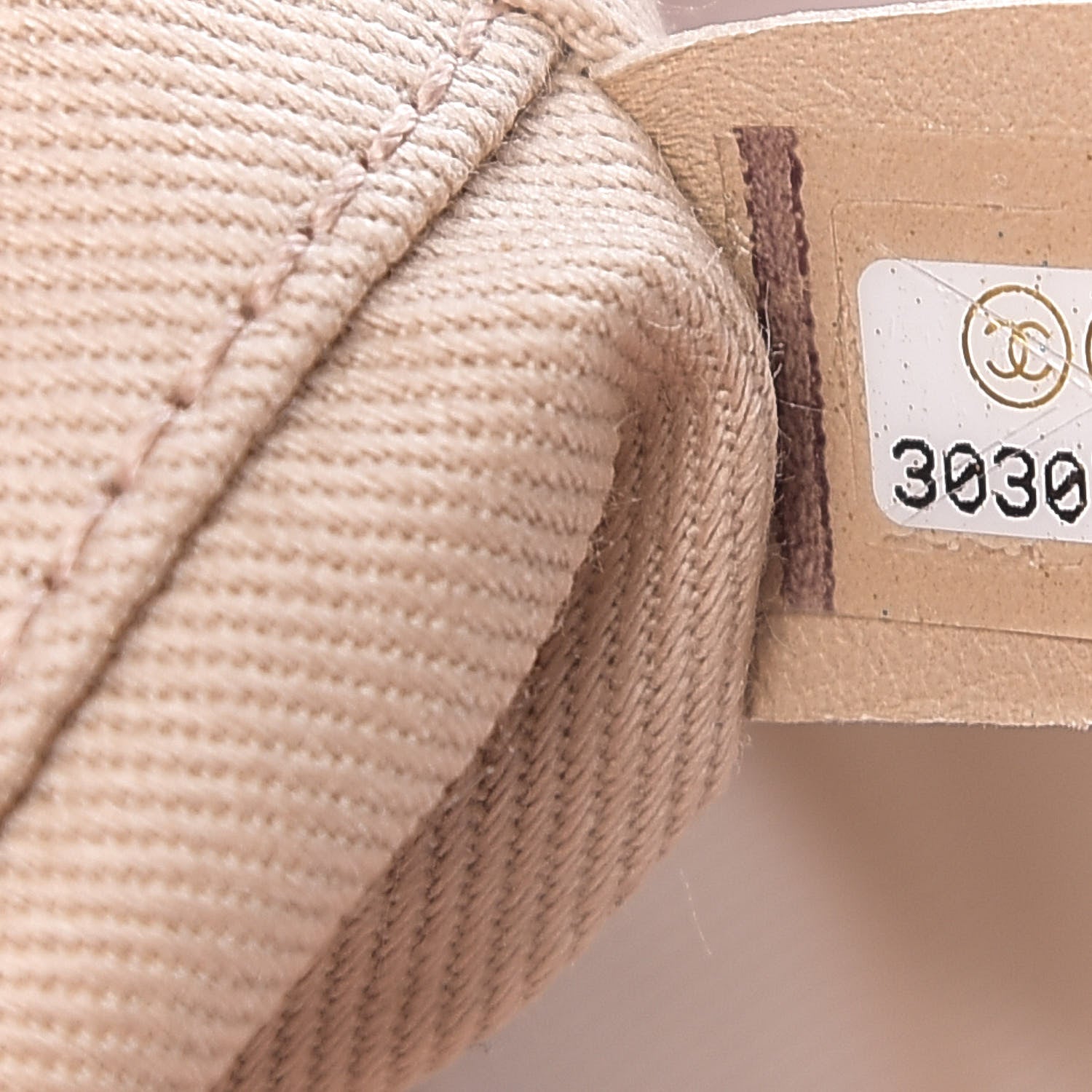 Chanel Mixed Fibers Calfskin Medium Deauville Tote Beige 6 of 10