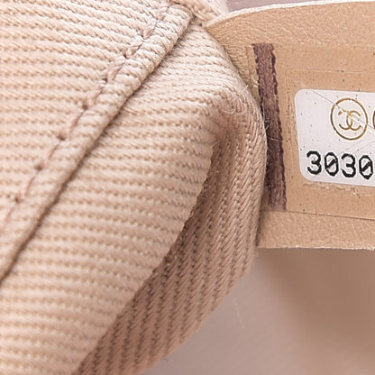 Chanel Mixed Fibers Calfskin Medium Deauville Tote Beige 6 of 10