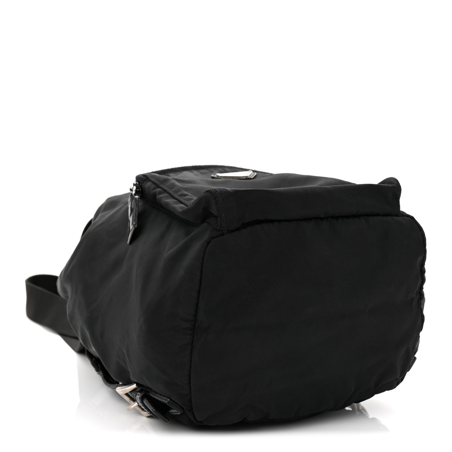 Nylon Vela Mini Cinch Backpack Black