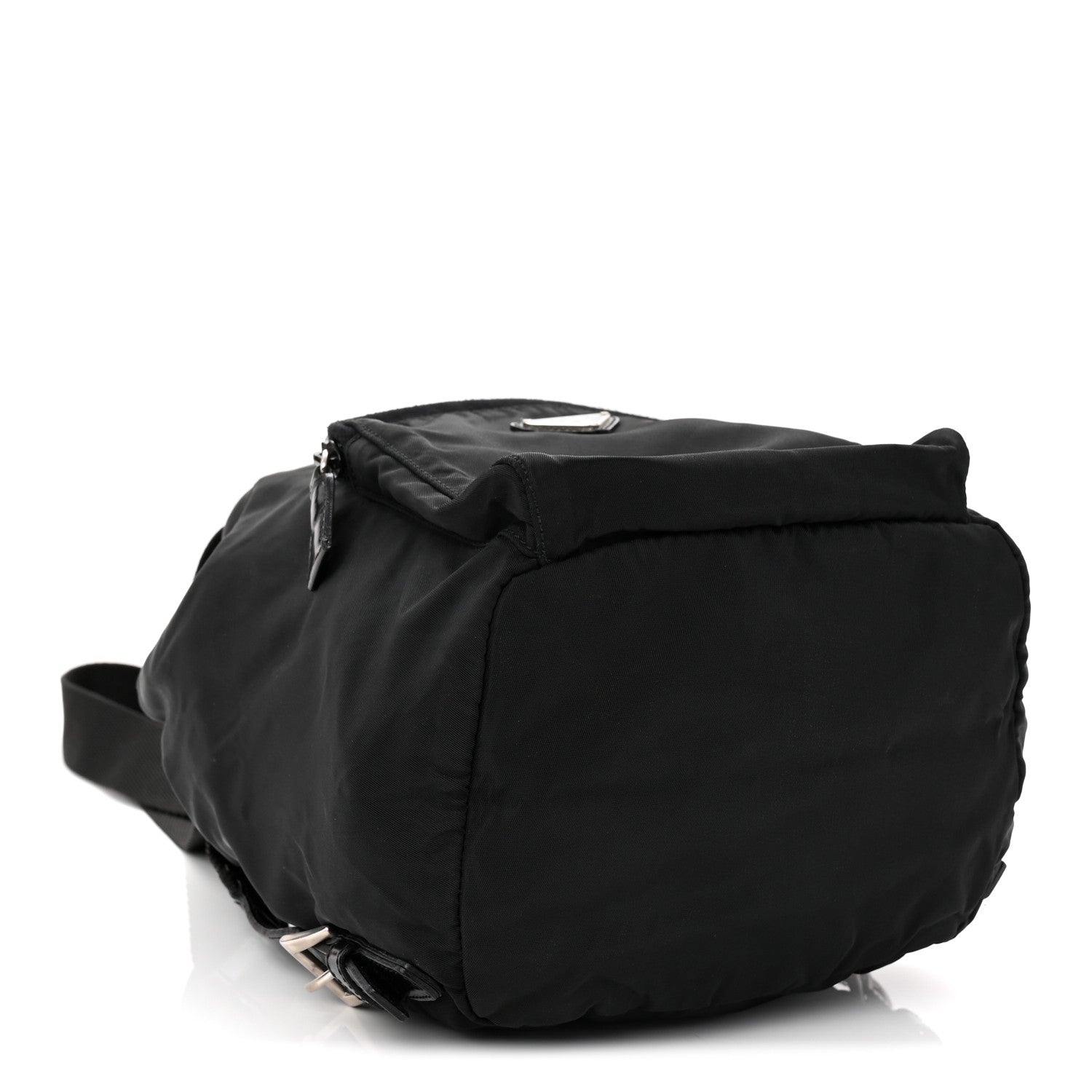 Prada Nylon Vela Mini Cinch Backpack Black 4 of 10