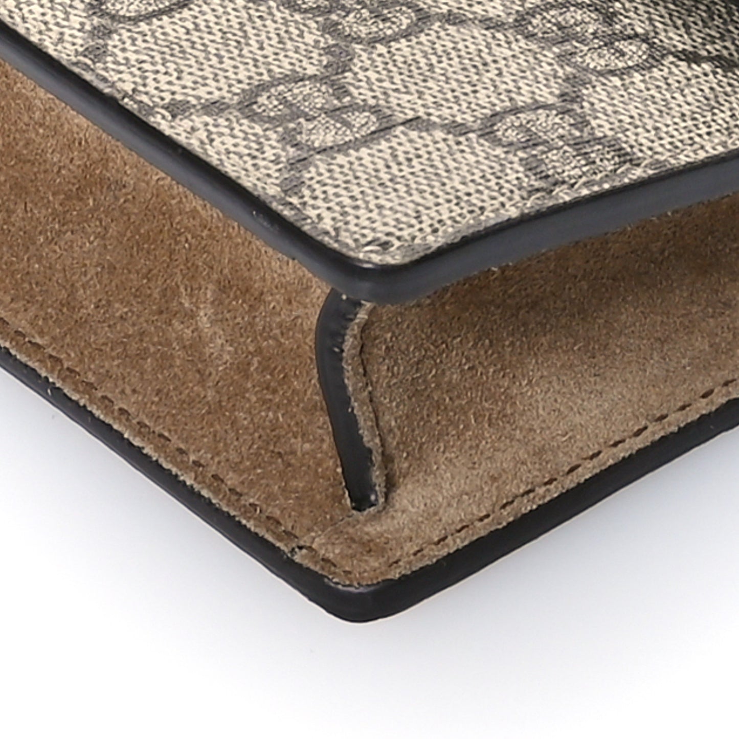 GG Supreme Monogram Super Mini Dionysus Shoulder Bag Taupe