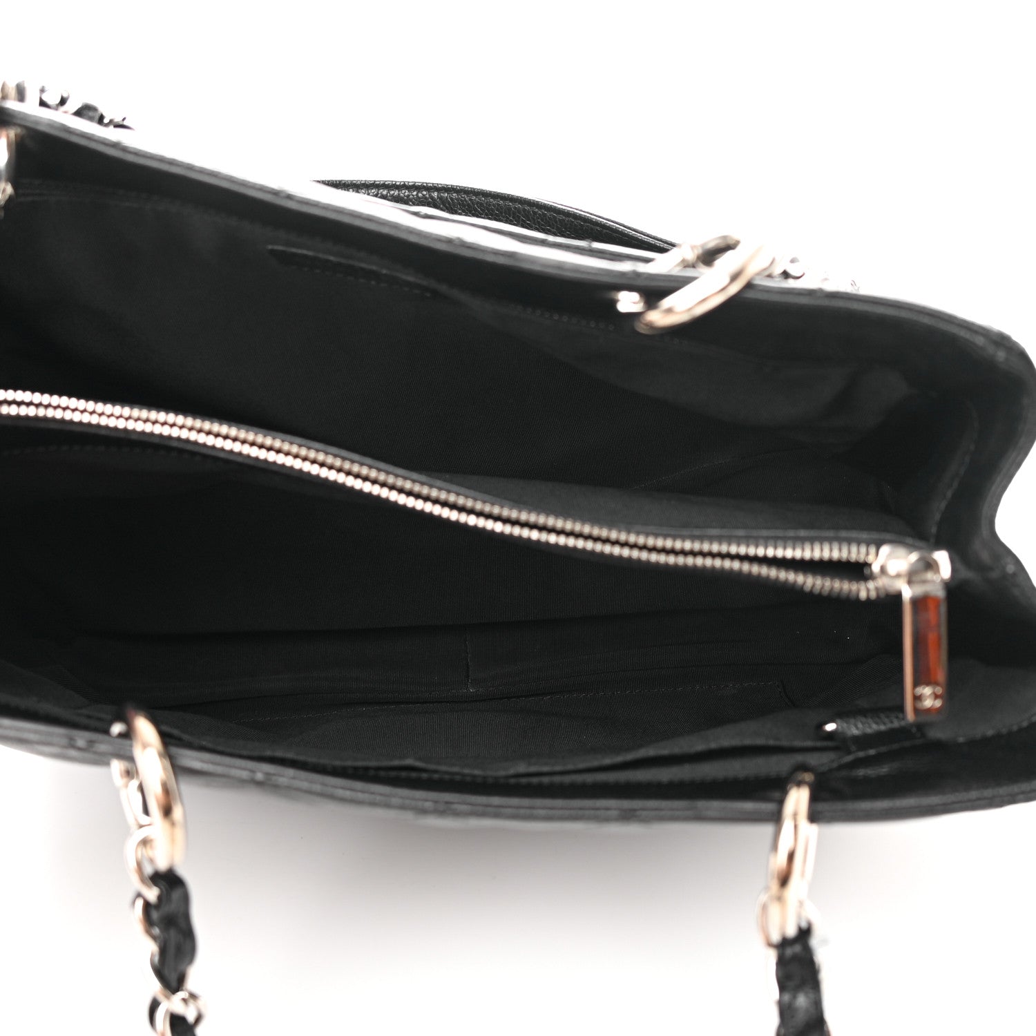 Chanel Caviar Quilted Grand Shopping Tote GST Black 5 of 13