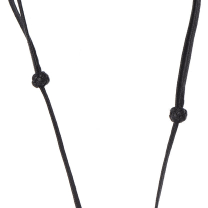 Hermes Buffalo Horn Lacquer Lift Necklace GM Black 7 of 7