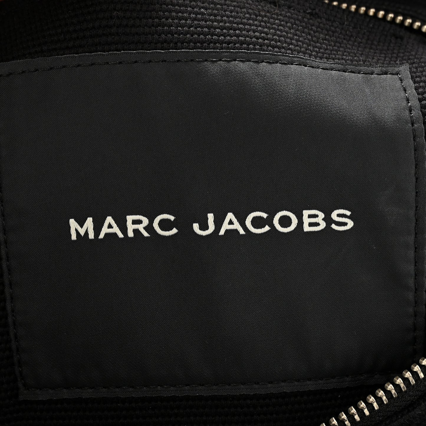 Cotton Canvas Medium The Jacquard Tote Bag Black