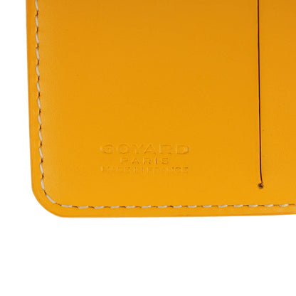 Goyard Goyardine Tuileries Wallet Yellow 6 of 7