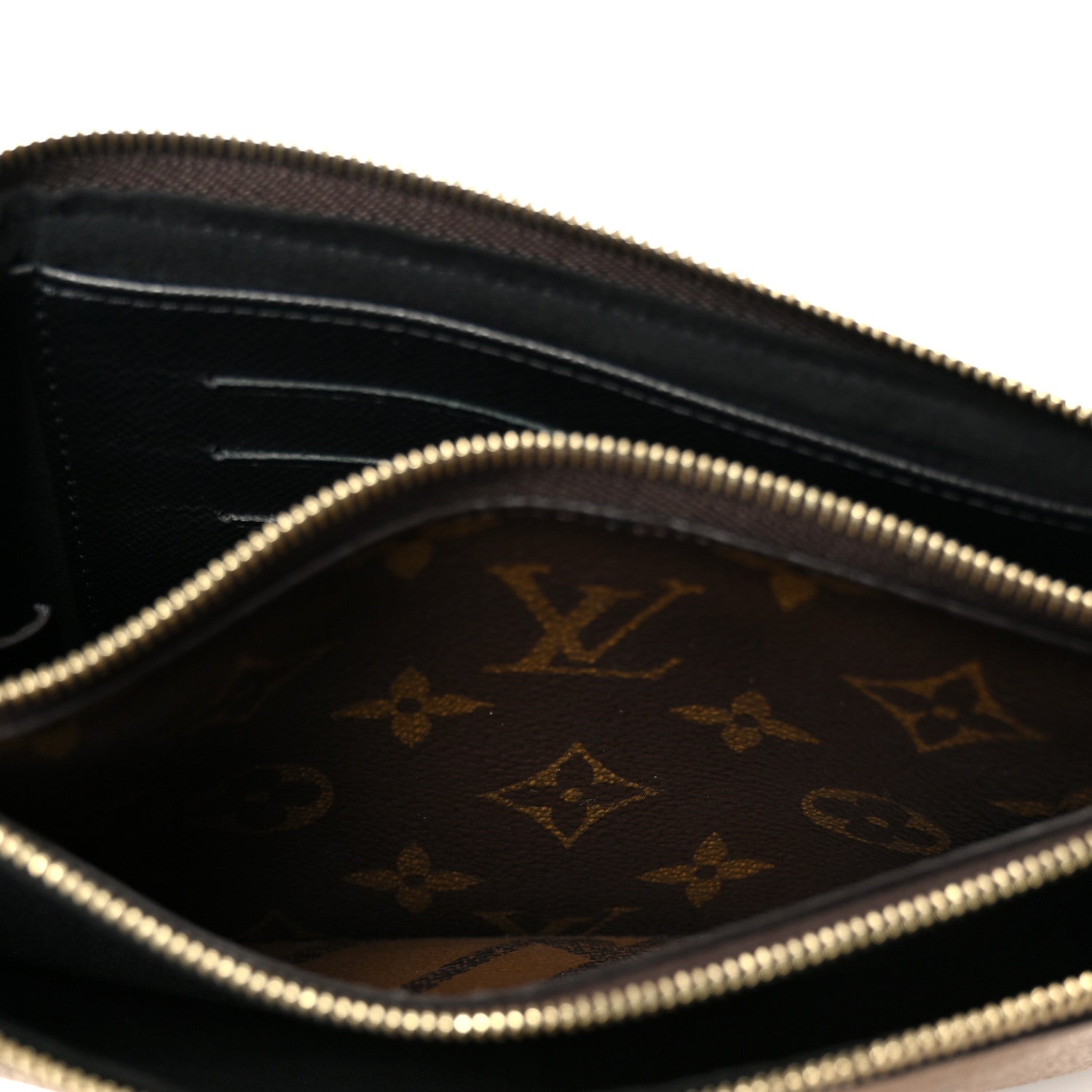 Louis Vuitton Reverse Monogram Giant Double Zip Pochette 6 of 12