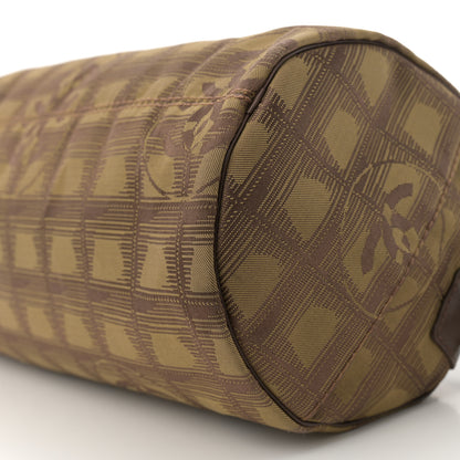 Chanel Nylon Travel Crossbody Bag Brown 10 of 10