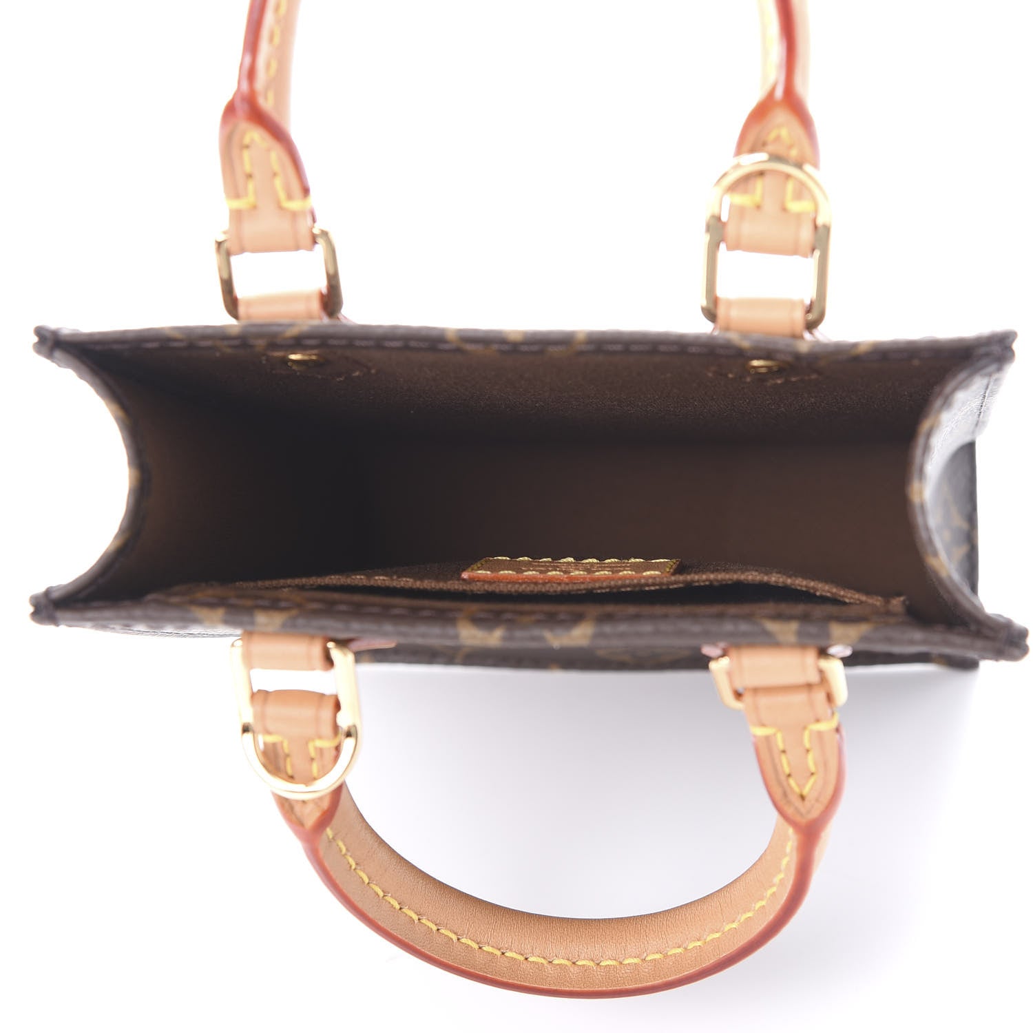 Louis Vuitton Monogram Petit Sac Plat 4 of 9