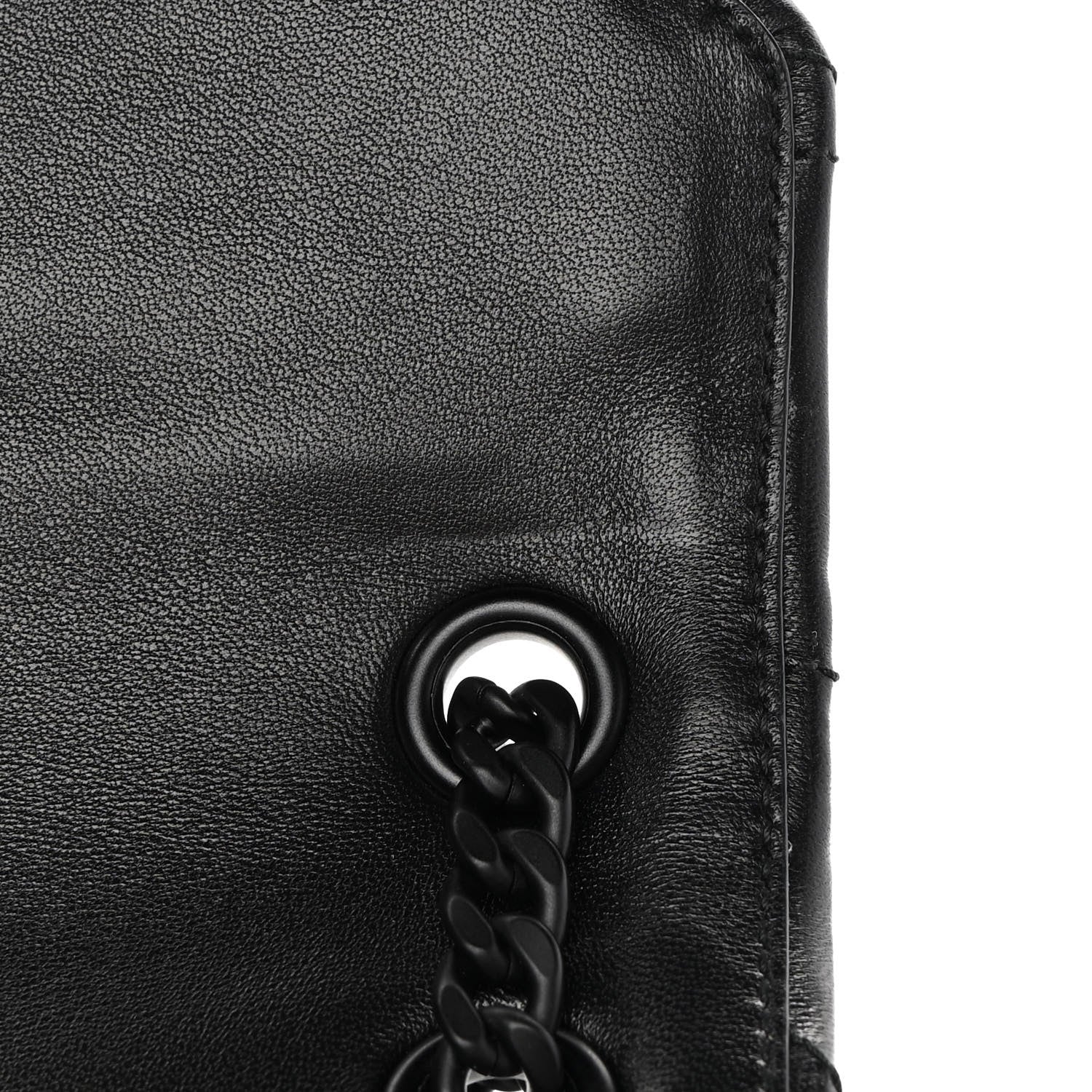 Prada Nappa Triangle Stitched Large Spectrum Bag Black 11 of 14