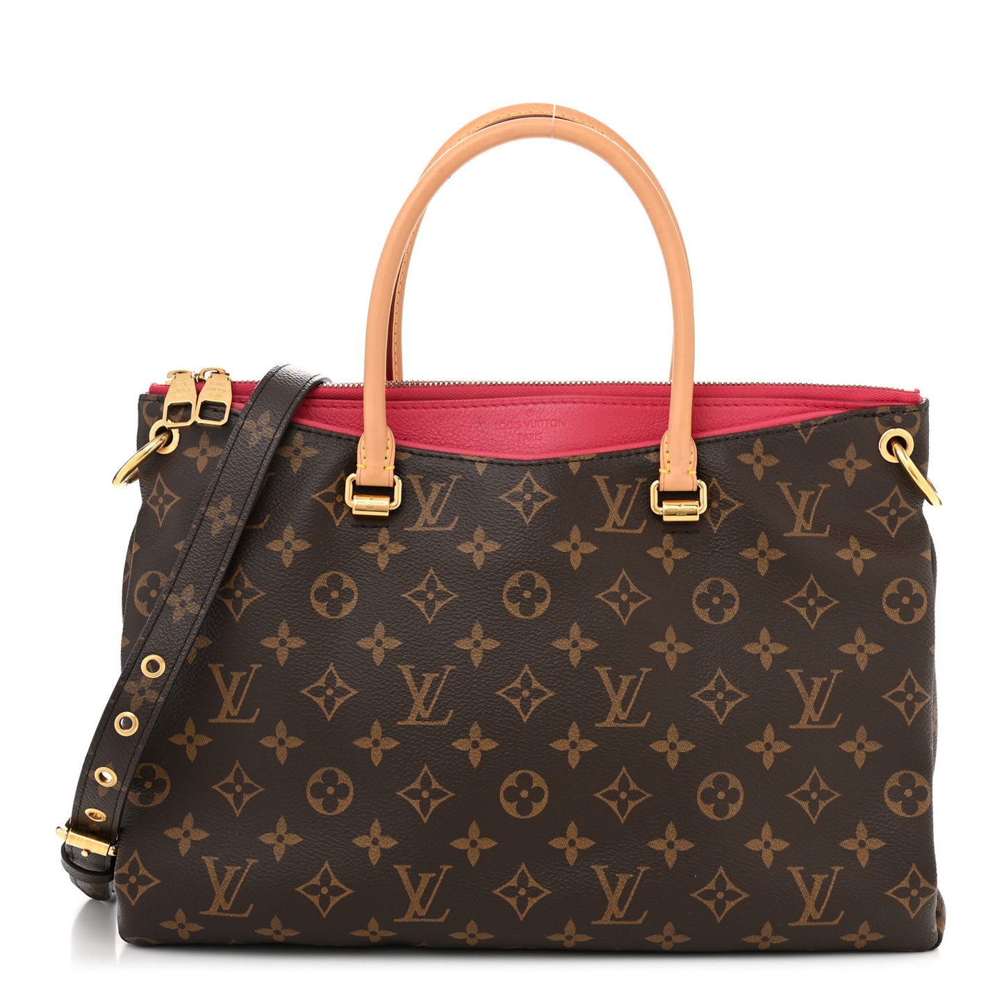 LOUIS VUITTON Monogram Pallas Dahlia