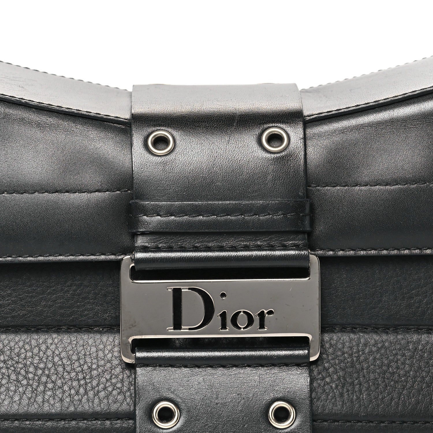Christian Dior Street Chic Columbus Ave Shoulder Bag Black 8 of 11
