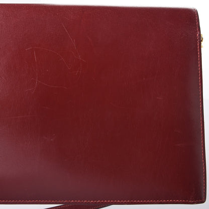 Hermes Box Lydie Clutch Rouge H 9 of 9