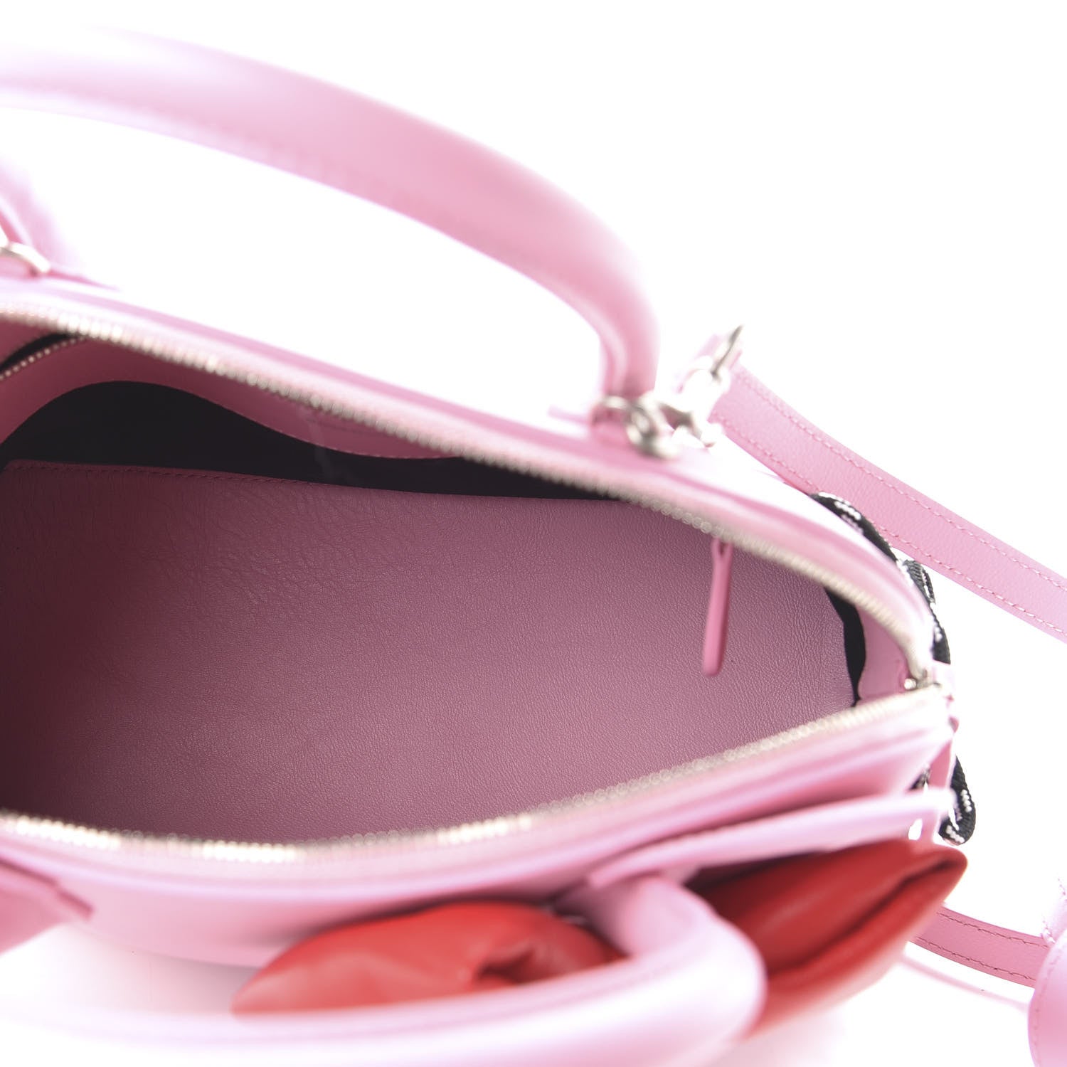Balenciaga Calfskin Hello Kitty S Ville Top Handle Bag Pink 6 of 11