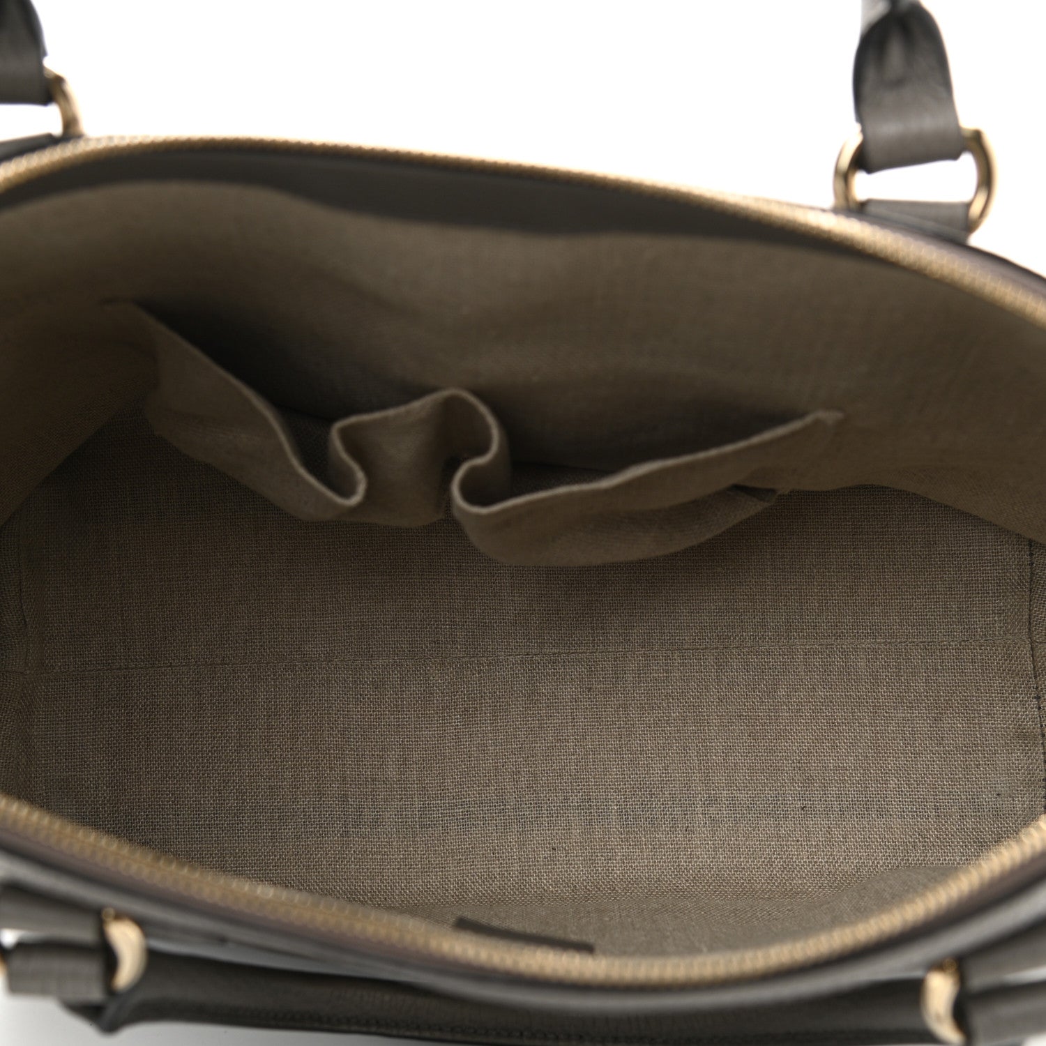 Gucci Dollar Calfskin GG Charm Dome Satchel Tote Loess 5 of 10