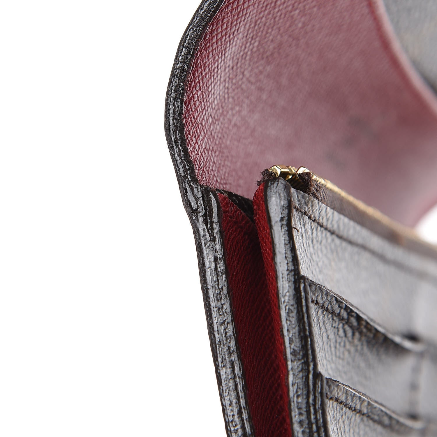 Louis Vuitton Monogram Emilie Wallet Red 15 of 15