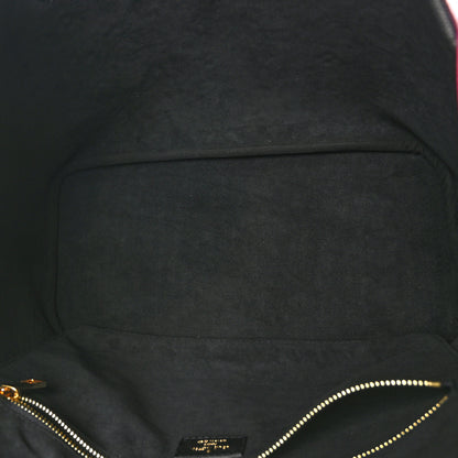 Louis Vuitton Empreinte Spring In The City Neverfull MM Black White Pink 6 of 9
