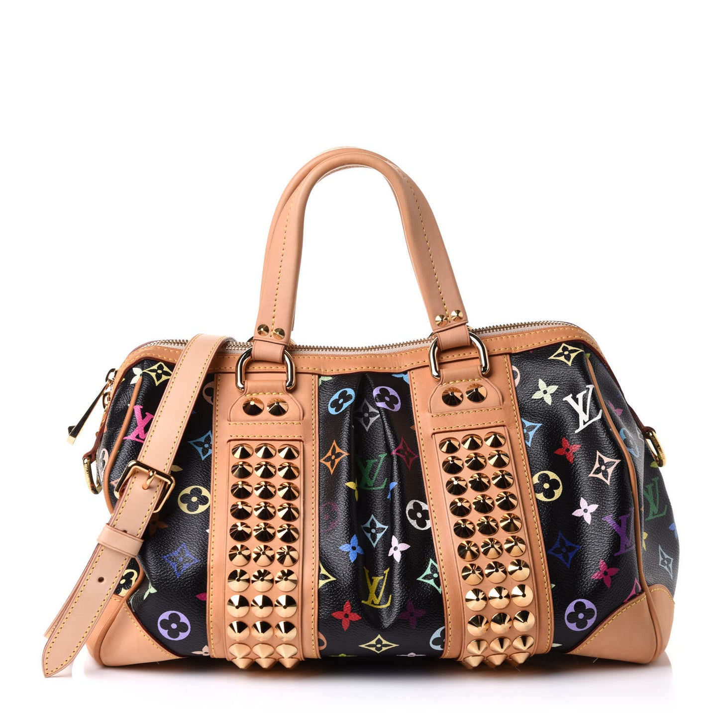 Monogram Multicolor Courtney MM Black