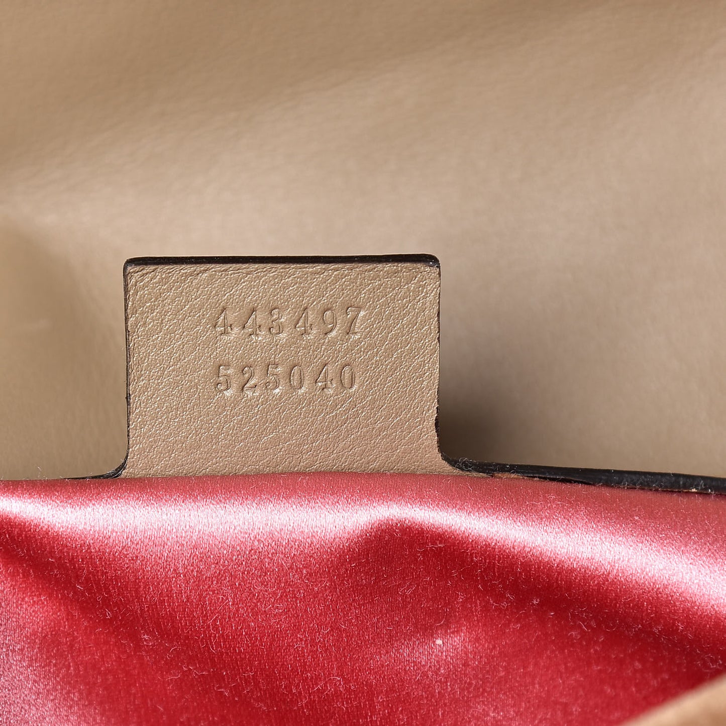 Velvet Matelasse Small GG Marmont Shoulder Bag Taupe