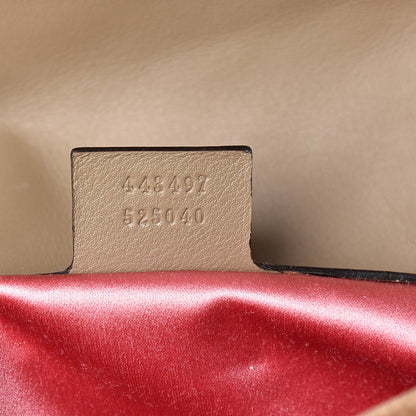 Gucci Velvet Matelasse Small GG Marmont Shoulder Bag Taupe 7 of 10
