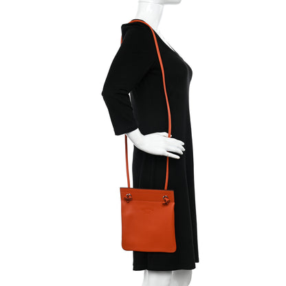 Hermes Milo Lambskin Swift Mini Aline Terre Battue 2 of 11