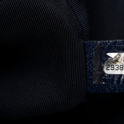 Chanel Goatskin Quilted Large Chanel 19 Flap Navy Blue 7 of 10
