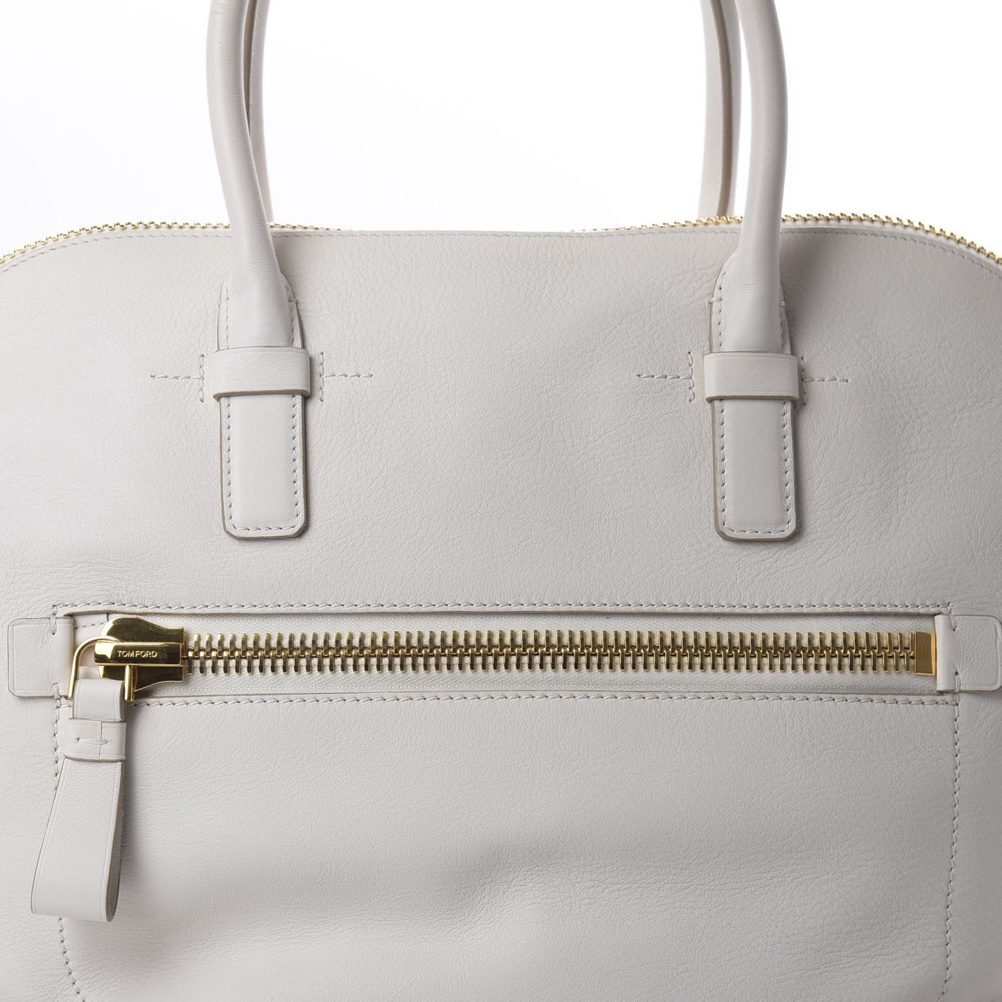 Goatskin Charlotte Satchel White