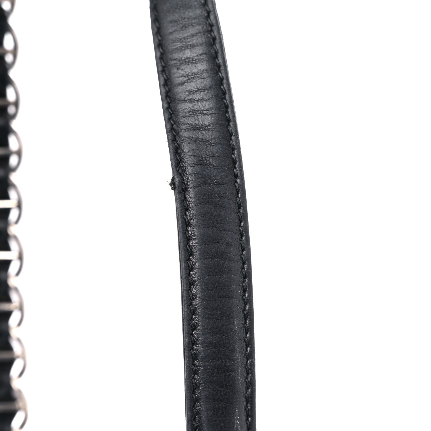 Prada Nylon Tessuto Acciaio Chain Shoulder Bag Black 22 of 23