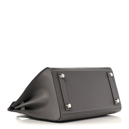 Hermes Epsom Birkin Sellier 25 Etain 5 of 35
