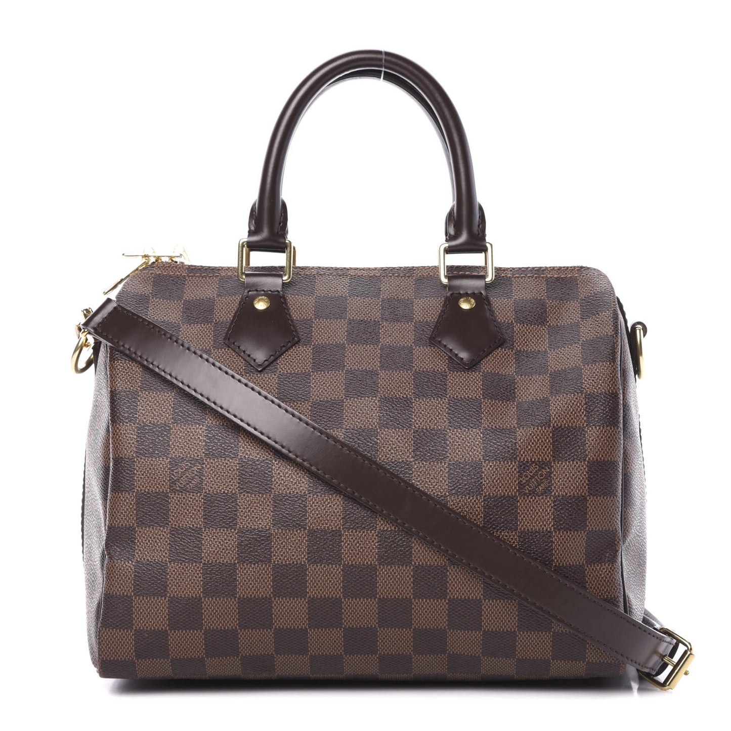 Damier Ebene Speedy Bandouliere 25