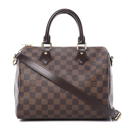 Louis Vuitton Damier Ebene Speedy Bandouliere 25 1 of 15