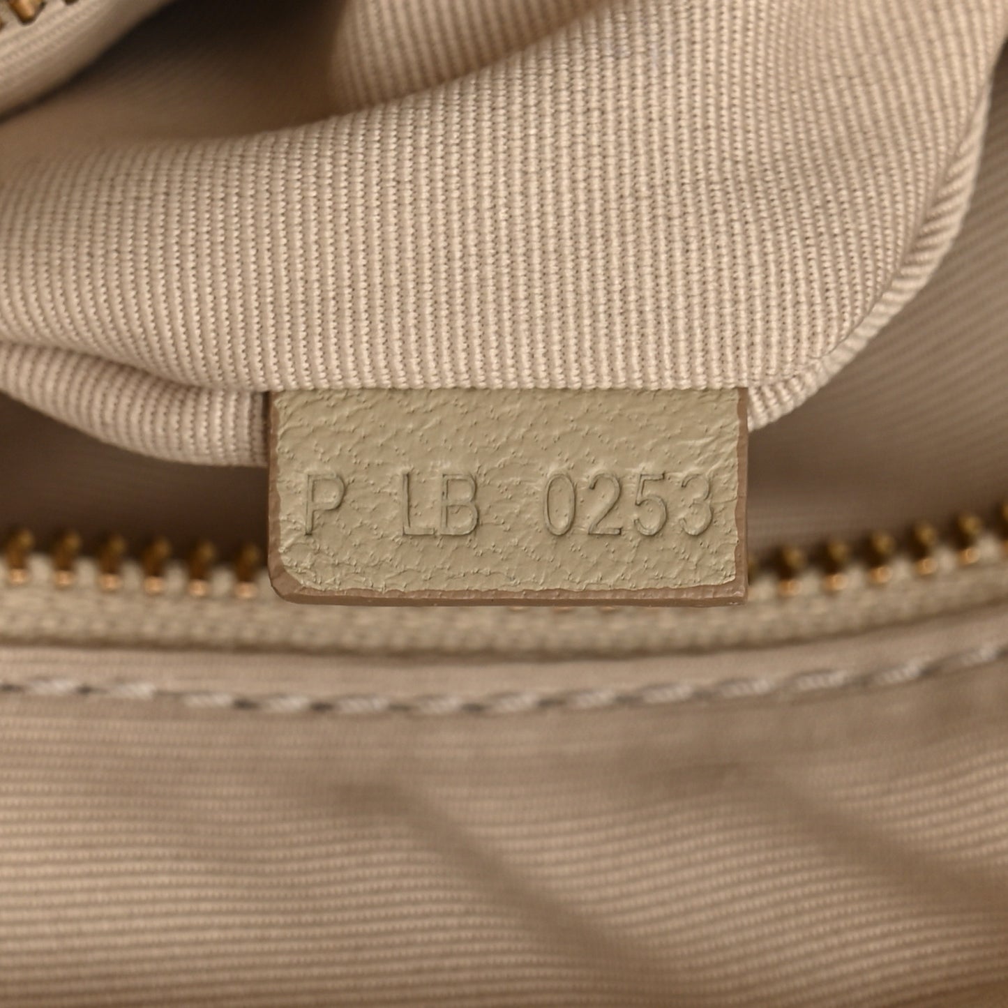 Calfskin Small The Monogram Tote Khaki