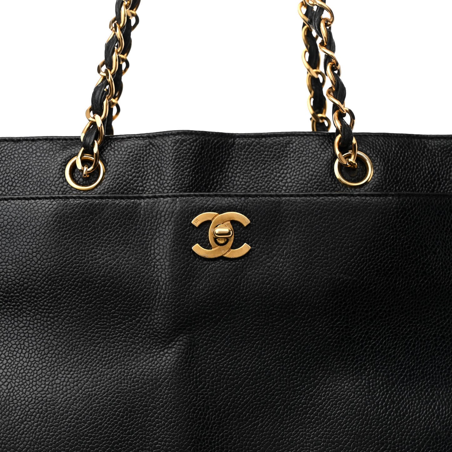 Caviar CC Shopper Tote Black